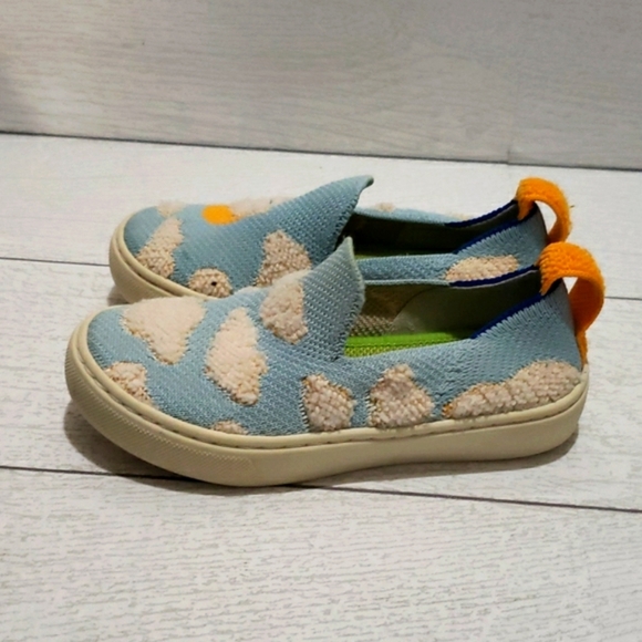 Rothys 10 blue skies flat loafers youth sneakers - Picture 4 of 6